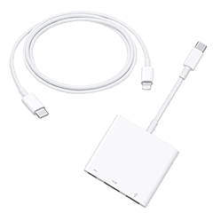 Apple純正ケーブル